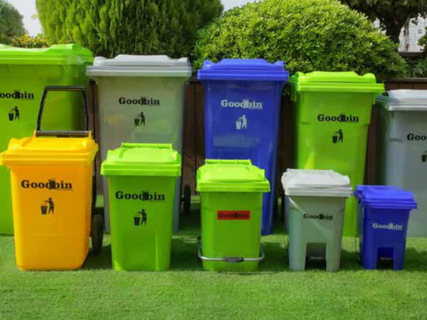 خرید سطل زباله پدال دار و چرخ دار + قیمت فروش استثنایی